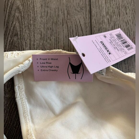 Wild fable front V waist  low rise ultra high leg  extra cheeky Vikini Bottoms - Picture 4 of 6